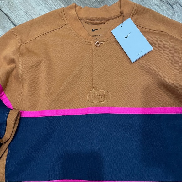 NEW Nike Golf Men's S Dri-Fit NGC‎ Long Sleeve Top DH1266 - Picture 3 of 10